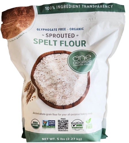 One Degree Organic Foods Organic Sprouted Spelt Flour