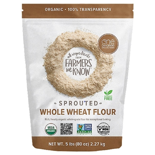 One Degree Organic Foods Organic Sprouted Whole Wheat Flour 80