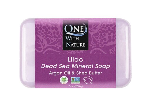One With Nature Dead Sea Minerals Soap Lilac -- 7 oz
