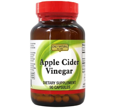 Only Natural Apple Cider Vinegar Plus GrapeFruit Rind Cayenne