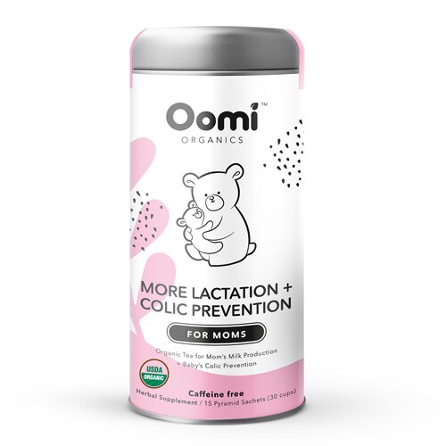 Oomi Organics More Lactation & Colic Prevention Herbal Tea For Moms