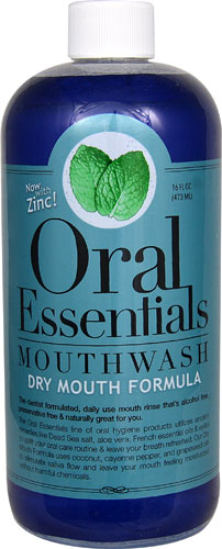 Oral Essentials Mouthwash Dry Mouth Formula -- 16 fl oz