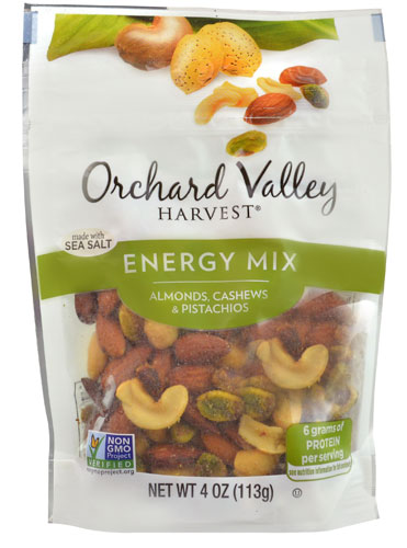 Orchard Valley Harvest Energy Mix Mixed Nuts -- 4 oz
