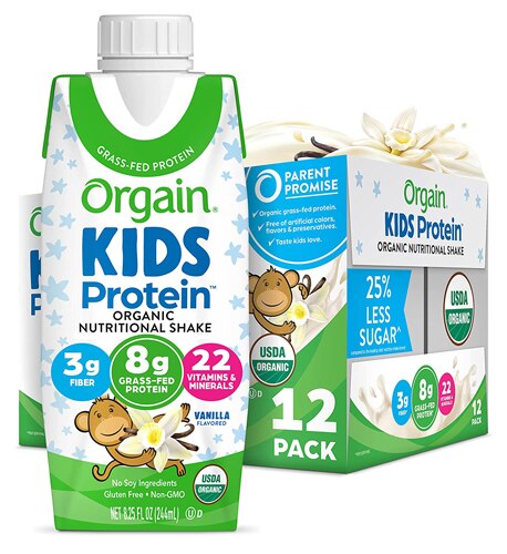 Orgain Organic Kids Protein - Nutritional Shake Vanilla