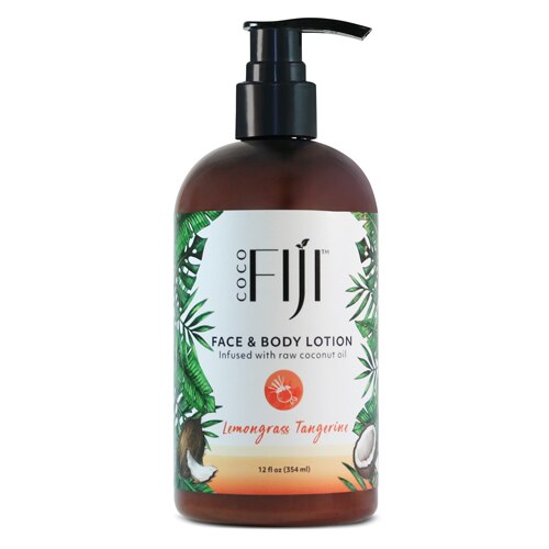 Organic Fiji Face and Body Lotion Lemongrass Tangerine