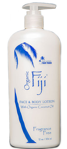 Organic Fiji Nourishing Lotion Fragrance Free -- 12 fl oz