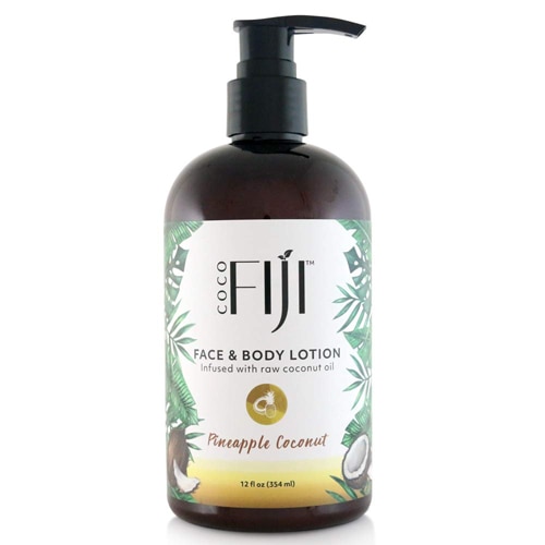 Organic Fiji Nourishing Lotion Pineapple Coconut -- 12 fl oz