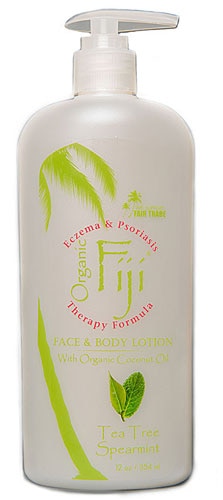 Organic Fiji Nourishing Lotion Tea Tree Spearmint -- 12 fl oz