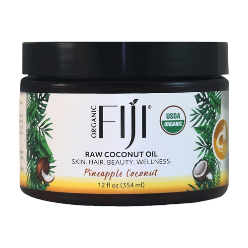 Organic Fiji Raw Coconut Oil Pineapple