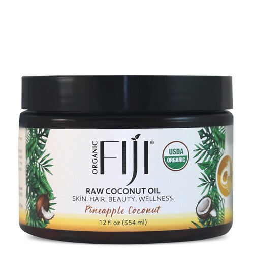 Organic Fiji Virgin Coconut Oil Pineapple -- 12 fl oz
