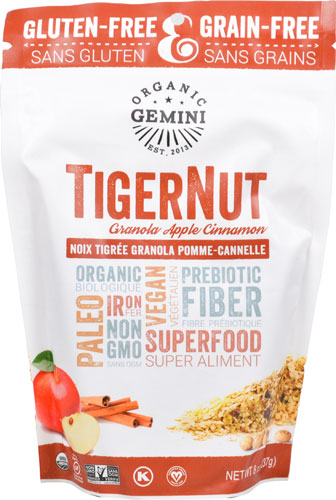 Organic Gemini TigerNut Granola Apple Cinnamon -- 8 oz
