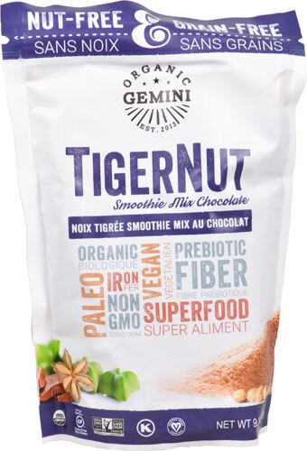 Organic Gemini TigerNut™ Smoothie Mix Chocolate -- 9.3 oz