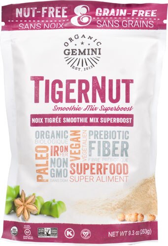 Organic Gemini TigerNut™ Smoothie Mix Super Boost -- 9.3 oz