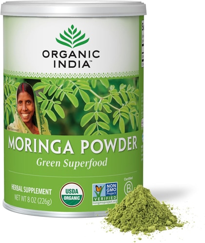 Organic India Moringa Leaf Powder -- 8 oz