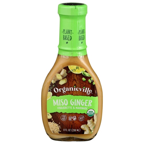 Organicville Vinaigrette & Marinade Miso Ginger
