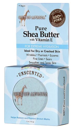 Out Of Africa Unscented Shea Butter Tin -- 5 oz