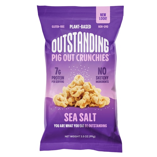 Outstanding Foods Pig Out Crunchies Original -- 3.5 oz