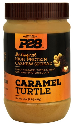 P28 Foods High Protein Cashew Spread Caramel Turtle -- 16 oz