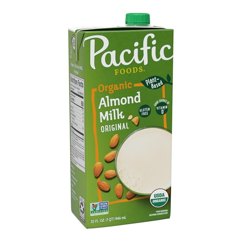 Pacific Foods Organic Almond Plant-Based Beverage Original -- 32 fl oz