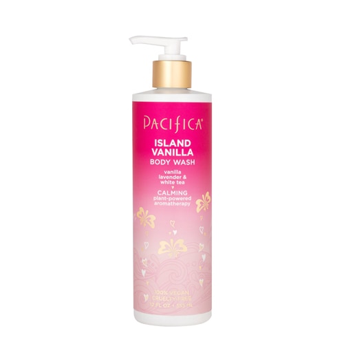 Pacifica Island Vanilla Body Wash -- 12 fl oz
