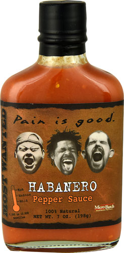 Pain Is Good Pepper Sauce Hot Habanero -- 7 oz