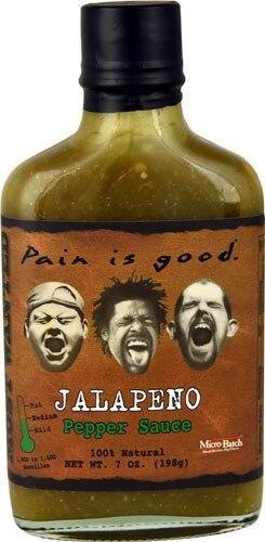 Pain Is Good Pepper Sauce Medium Jalapeno -- 7 oz