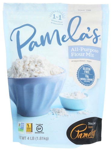Pamela's Products All Purpose Flour Mix Gluten Free -- 4 lbs