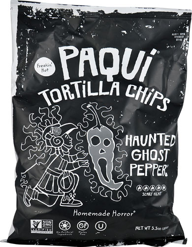 Paqui Gluten Free Tortilla Chips Haunted Ghost Pepper® -- 5.5 oz