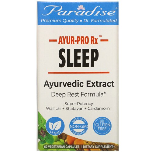 Paradise Herbs Ayur-Pro Rx™ Sleep -- 60 Vegetarian Capsules