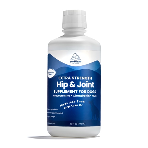 Paramount Pet Health Dog Hip & Joint Extra Strength Glucosamine Chondroitin MSM Liquid