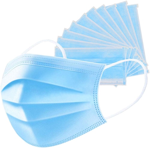 Download Parasol 4 Layer Disposable Respiratory Protective Face Mask 10 Masks Vitacost PSD Mockup Templates