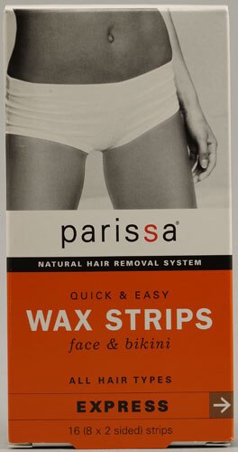 Parissa Wax Strips Face And Bikini 16 Strips Vitacost