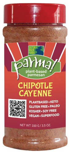 Parma Parmesan Cheese Alternative Vegan Chipotle Cayenne -- 3.5 oz