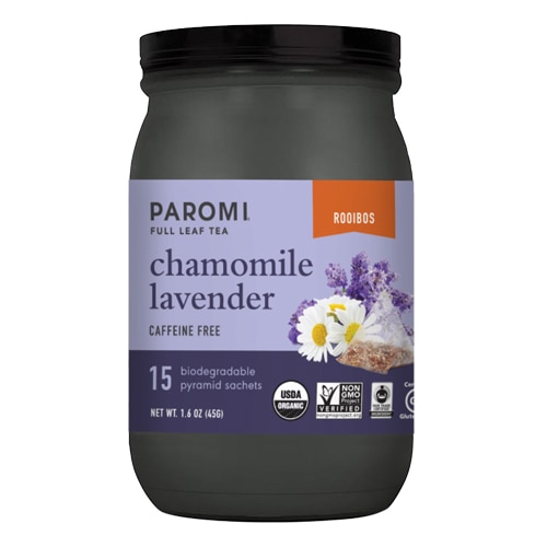 Paromi Tea Organic Rooibos Tea Chamomile Lavender
