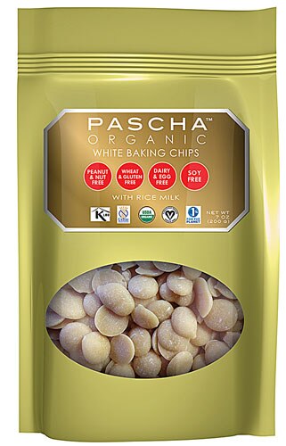 Pascha Organic White Chocolate Baking Chips with Rice Milk -- 7 oz