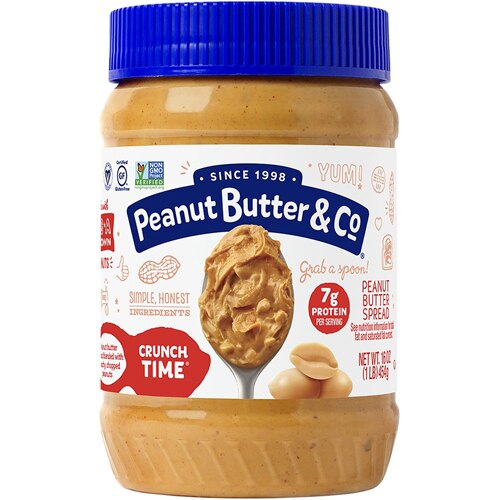 Peanut Butter & Co Crunch Time® Crunchy Peanut Butter -- 16 oz