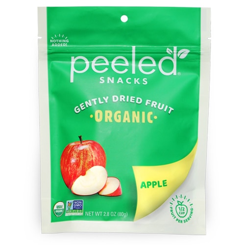 Peeled Snacks Organic Apple-2-The-Core Apple -- 2.8 oz