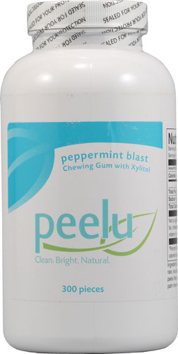 Peelu Chewing Gum Peppermint Blast