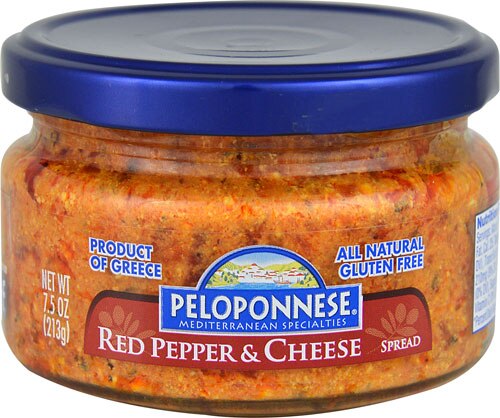 Peloponnese Red Pepper &amp; Cheese Spread -- 7.5 oz