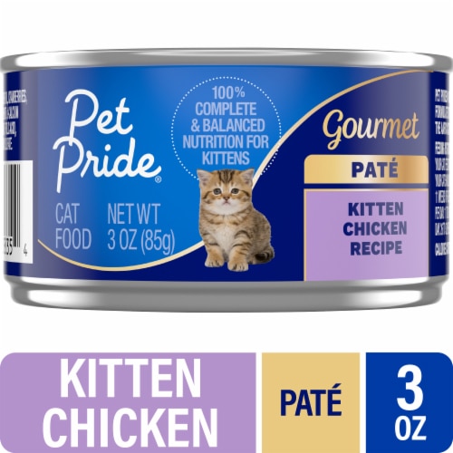 Pet Pride Kitten Wet Cat Food Gourmet Chicken