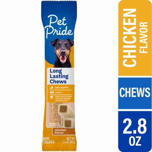 Pet Pride Long Lasting Chews Dog Treats Chicken
