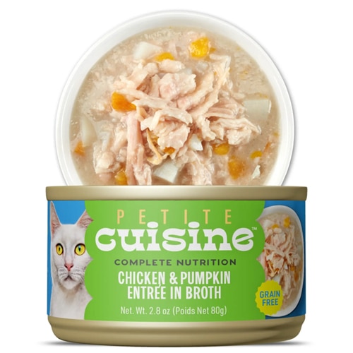 Petite Cuisine Wet Cat Food Entree in Broth Chicken & Pumpkin
