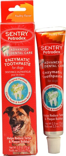 Petrodex Enzymatic Toothpaste for Dogs Poultry -- 2.5 oz