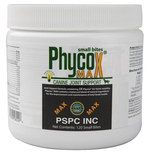 Phycox Canine Joint Support MAX Small Bites -- 120 Soft Chews