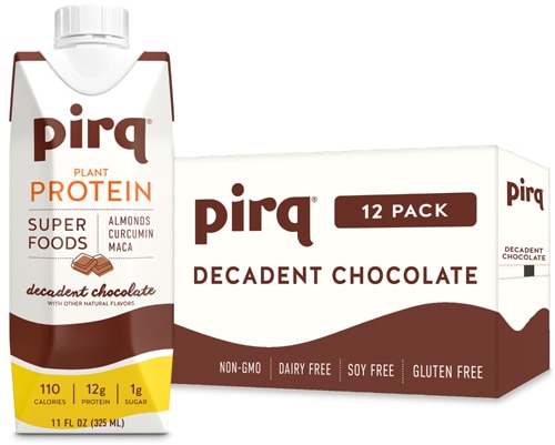 UPC 857690008164 Decadent Chocolate - Pirq Plant Protein Shake