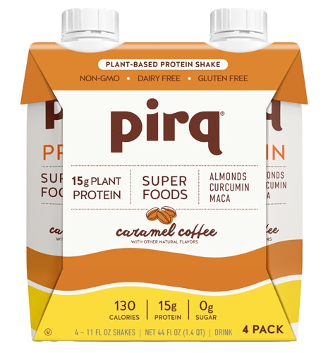 Pirq Plant Protein Superfoods Shake - Dairy Free Coffee