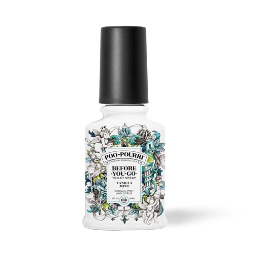 Poo-Pourri Before-You-Go Toilet Spray Vanilla Mint -- 2 fl oz