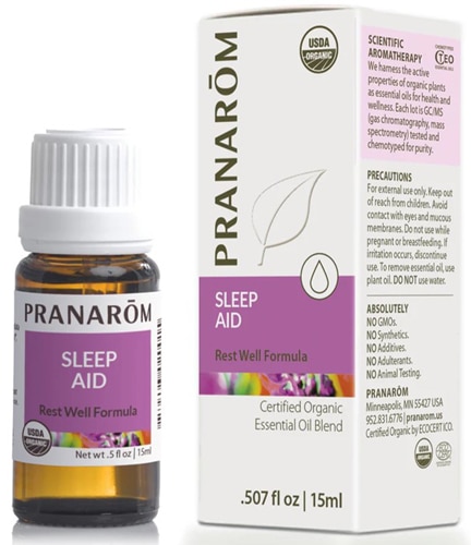 Pranarom Organic Essential Oil Wellness Blend - Sleep Aid