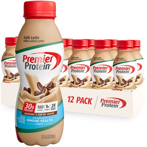 Premier Protein 30g Protein Shakes Cafe Latte