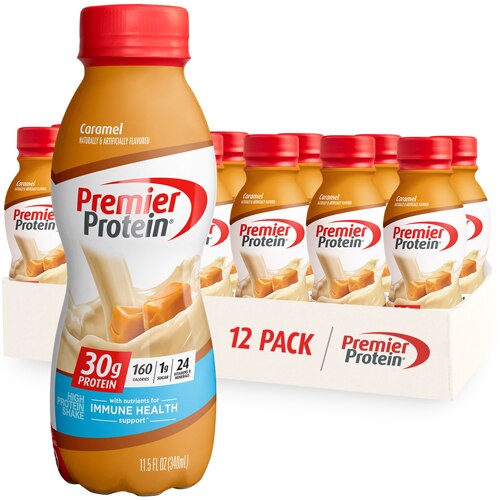 Premier Protein 30g Protein Shakes Caramel